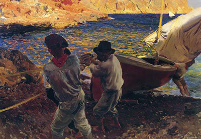 End of the Day, Javea Joaquin Sorolla